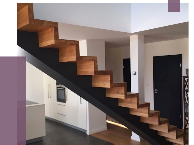 Изготовление деревянных лестниц в Холмске от 87304 руб. | ПРОЛЁТ-Хлм