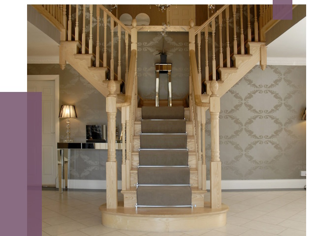 Монтаж деревянных лестниц в Холмске от 7652 руб. 