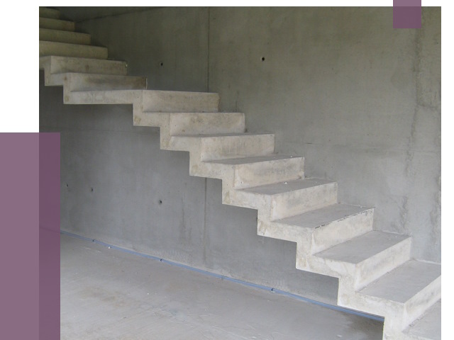 Бетонные лестницы в Холмске от 19001 руб. под ключ | ПРОЛЁТ-Хлм