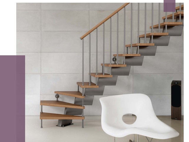 Монтаж модульных лестниц в Холмске от 6368 руб. 