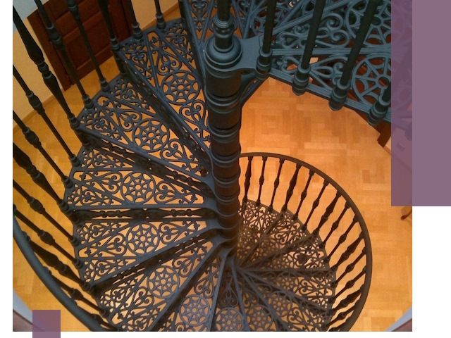 Винтовые лестницы под ключ в Холмске: производство и монтаж