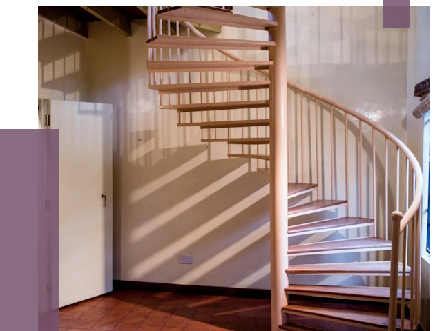 Изготовление винтовых лестниц на заказ в Холмске от 76519 руб. | ПРОЛЁТ-Хлм