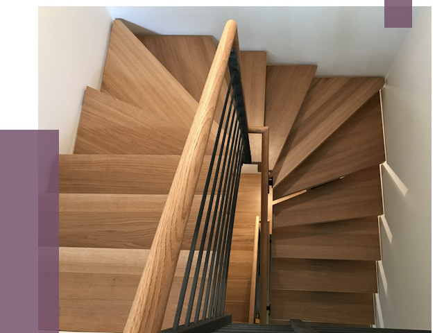 П-образные лестницы в Холмске под ключ от 48787 руб. | ПРОЛЁТ-Хлм