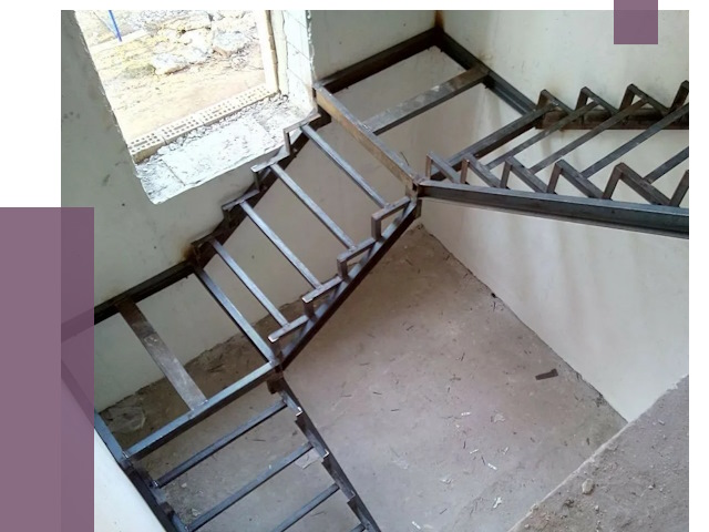 Монтаж лестниц на металлокаркасе в Холмске от 12839 руб. — ПРОЛЁТ-Хлм