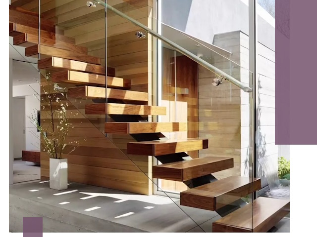 Современные лестницы на заказ в Холмске — изготовление и монтаж