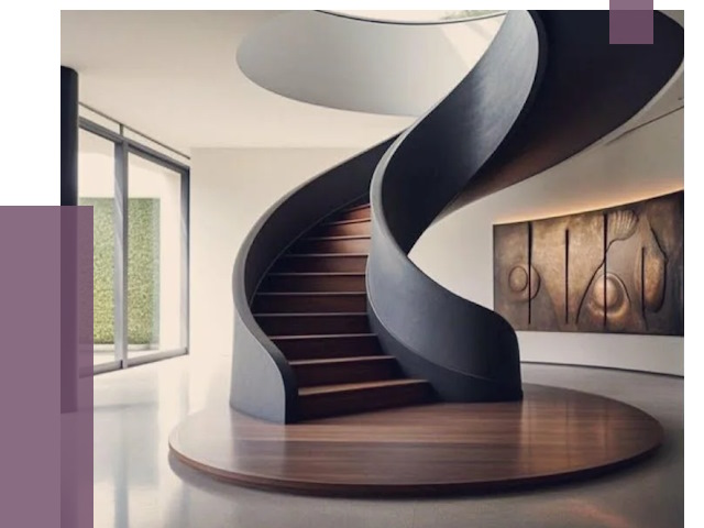 Элитные лестницы под заказ в Холмске от 190014 руб. — ПРОЛЁТ-Хлм