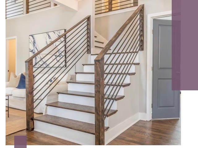 Лестницы для коттеджа под ключ в Холмске — изготовление и монтаж