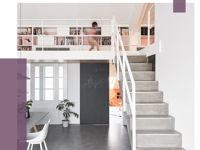 Лестницы для двухуровневой квартиры в Холмске от 177175 руб. | ПРОЛЁТ-Хлм