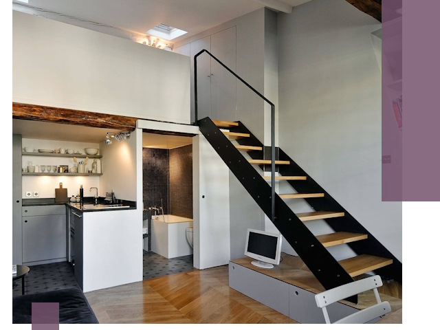 Лестницы на антресоль под ключ в Холмске — изготовление и монтаж