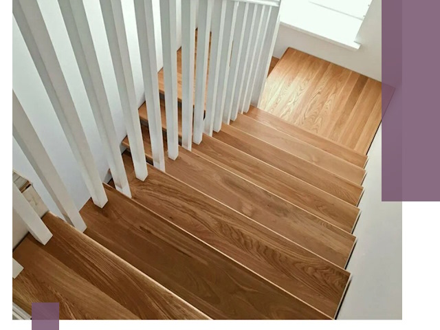 Лестницы из бука в Холмске: изготовление, монтаж и демонтаж