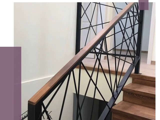 Перила и ограждения в Холмске от 7703 руб. под ключ | ПРОЛЁТ-Хлм