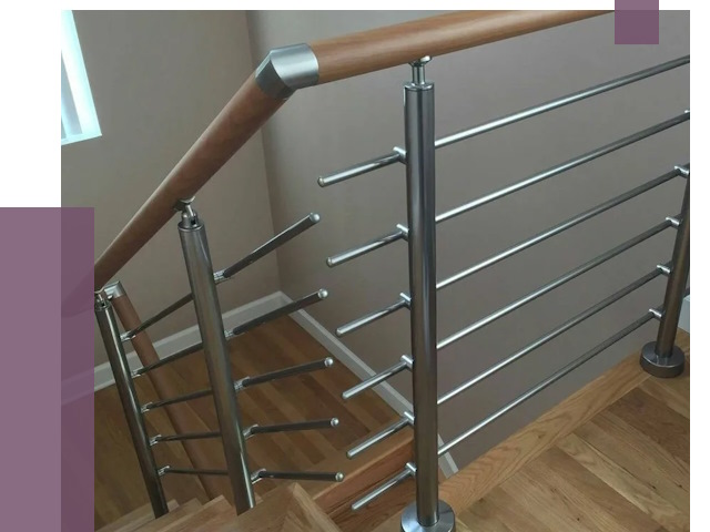 Изготовление перил в Холмске от 4622 руб. — перила на заказ | ПРОЛЁТ-Хлм