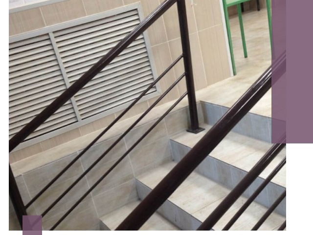 Изготовление перил из металла под ключ в Холмске