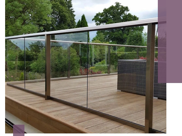 Алюминиевые перила на заказ в Холмске — монтаж и гарантия