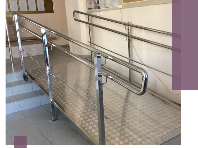 Перила для инвалидов в Холмске — надежные поручни и ограждения