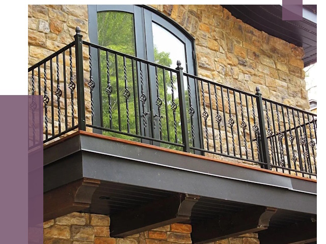 Балконные ограждения в Холмске от 8063 руб. — купить | ПРОЛЁТ-Хлм