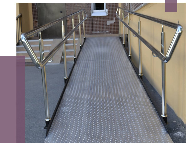 Пандусы в Холмске от 12325 руб. — установка для инвалидов | ПРОЛЁТ-Хлм