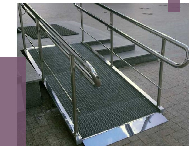 Монтаж пандусов для инвалидов в Холмске от 8648 руб. под ключ | ПРОЛЁТ-Хлм