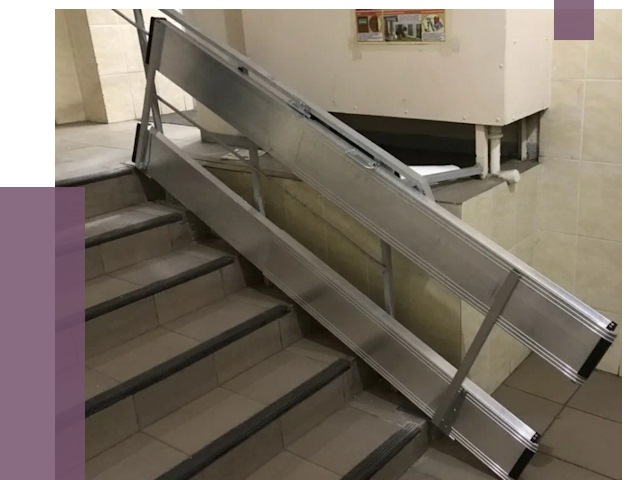 Откидные пандусы в Холмске от 6676 руб. — купить | ПРОЛЁТ-Хлм