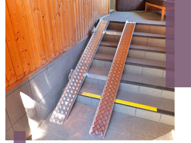 Складные пандусы под заказ и монтаж в Холмске