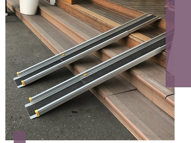 Телескопические пандусы под ключ в Холмске — изготовление и монтаж