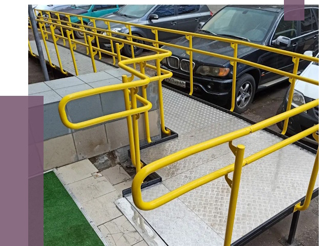 Стационарные пандусы в Холмске от 12325 руб. | ПРОЛЁТ-Хлм