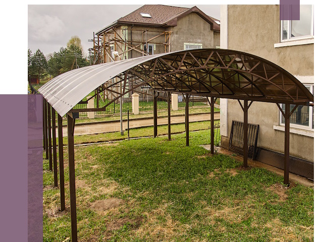 Демонтаж навесов в Холмске от 4622 руб. — разборка и вывоз | ПРОЛЁТ-Хлм