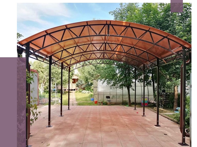 Ремонт навесов в Холмске от 8987 руб. | ПРОЛЁТ-Хлм