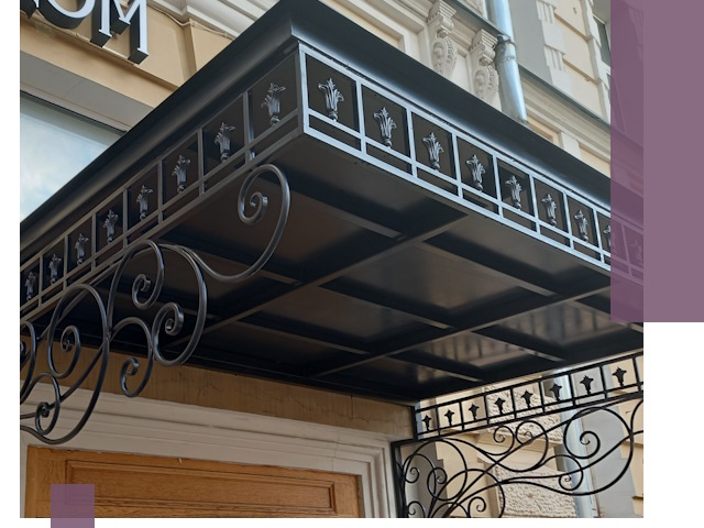 Ремонт козырьков и навесов в Холмске — быстро и качественно