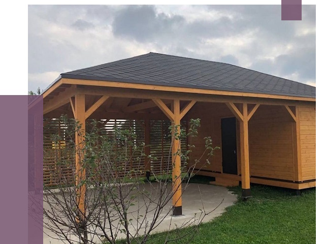 Навесы под ключ в Холмске от 48530 руб.  | ПРОЛЁТ-Хлм