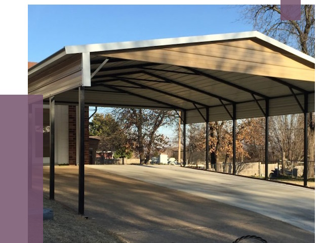 Двускатные навесы в Холмске от 8063 руб. | ПРОЛЁТ-Хлм