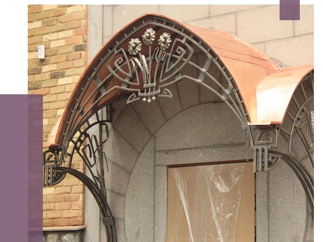 Арочные козырьки в Холмске от 14636 руб. 