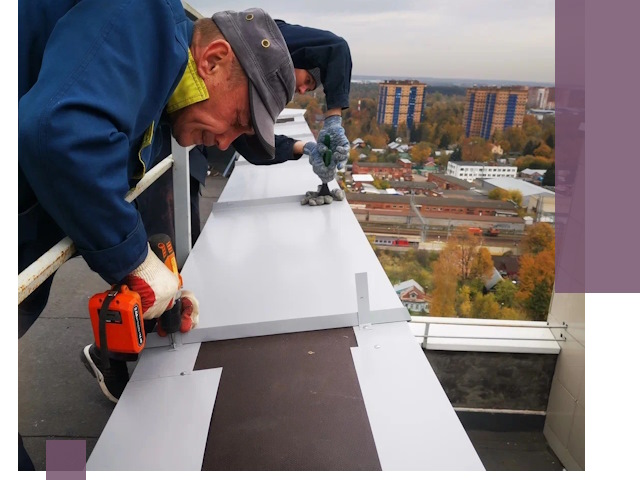 Монтаж парапетов в Холмске — установка прочных металлических ограждений