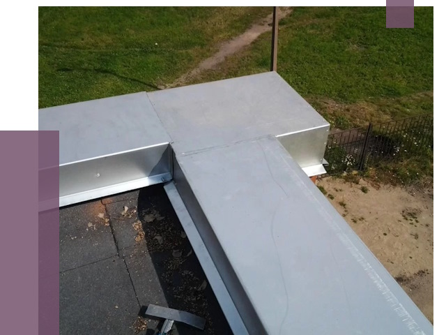 Оцинкованные парапеты в Холмске от 8063 руб. | ПРОЛЁТ-Хлм