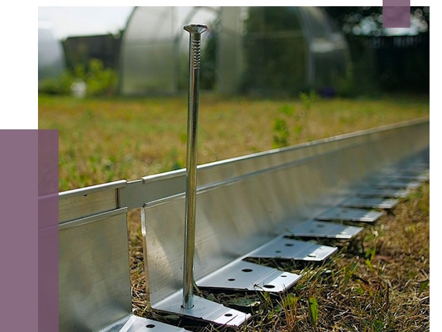 Металлические бордюры для газона в Холмске от 4314 руб. | ПРОЛЁТ-Хлм