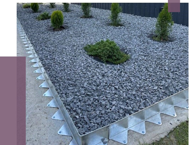 Металлические бордюры для клумб в Холмске от 4365 руб.