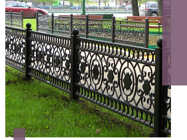 Секционные газонные ограждения под ключ в Холмске