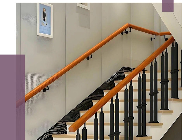 Поручни для лестниц и инвалидов в Холмске от 4314 руб. | ПРОЛЁТ-Хлм