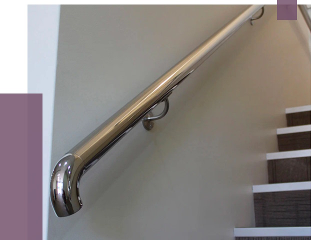 Изготовление поручней в Холмске от 4622 руб.  | ПРОЛЁТ-Хлм