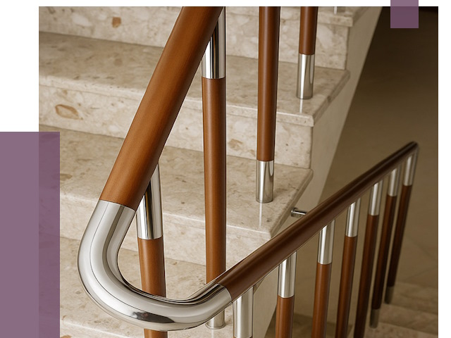 Монтаж поручней в Холмске от 9757 руб. монтаж под ключ | ПРОЛЁТ-Хлм