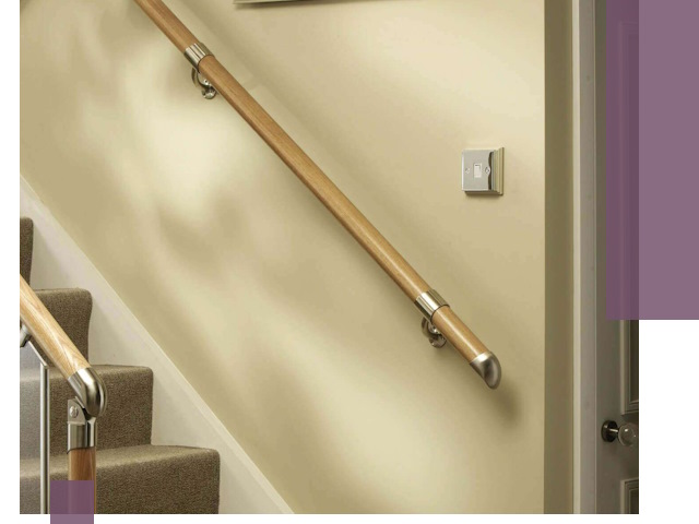 Монтаж пристенных поручней профессионально в Холмске