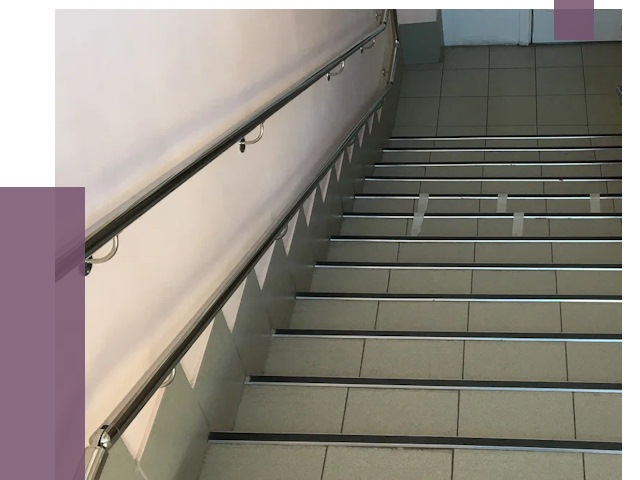 Демонтаж пристенных поручней в Холмске под ключ от 1900 руб. | ПРОЛЁТ-Хлм